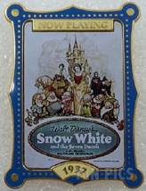 Disney Snow White and the Seven Dwarfs 1937 Poster 100 Years of Dreams #10 pin - £14.01 GBP