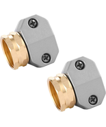Hourleey Garden Hose Repair Fittings, Aluminum Female Coupling Menders w... - $200.11 MXN Hourleey Garden Hose Repair Fittings, Aluminum Female Coupling Menders w... - $200.11 MXN