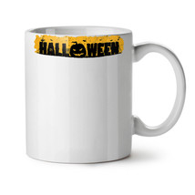 Pumpkin of Halloween NEW White Tea Coffee Mug 11 oz | Wellcoda - £12.64 GBP