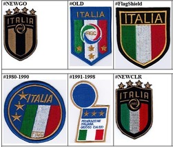 Italy National Football Team FIFA Soccer Badge Iron On Embroidered Patch - £7.97 GBP