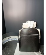 Kate Spade New York Staci Dome Saffiano Leather Medium Backpack Black K7... - $169.17 CAD