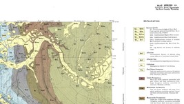 Geologic Map: Greybull North Quadrangle, Wyoming - $12.89