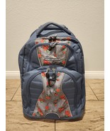 HIGH SIERRA FREEWHEEL WHEELED BACKPACK - DENIM ROSE/GRAPHITE BLUE - $68.51 CAD