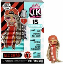 L.O.L. Surprise! JK M.C. Swag Mini Fashion Doll with 15 Surprises - $24.69