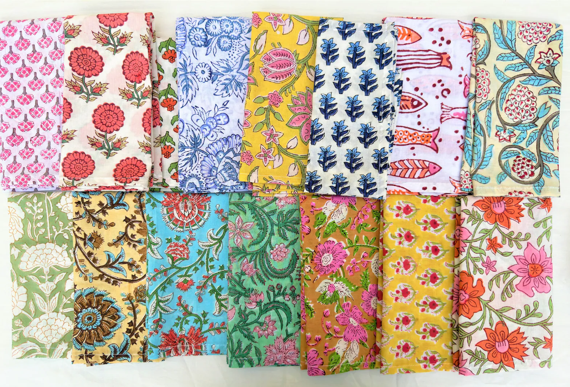 50Pcs of Cotton Napkins, Boho Napkin Table napkins wedding napkins cockt... - $9.40+
