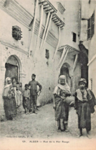 Alger Algeria~Rue De La Mer Rouge~Collection Ideale Photo Postcard - £6.25 GBP