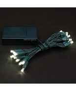 20 LED Lights Warm White Green Wire - $262.08 MXN