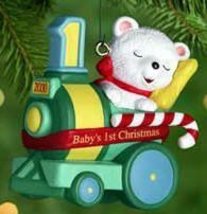 Hallmark Keepsake Baby&#39;s First Christmas 2000 Ornaments QX6914 - £25.98 GBP