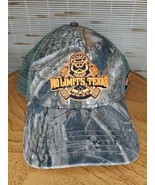 No Limits Texas Speedway True Timber Camo and Orange Hat Cap Snap Back - £15.70 GBP
