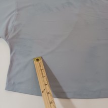 Lululemon Shirt Women's Gray Round Neck Long Sleeve Tank Top Measured Chest 48" image 3