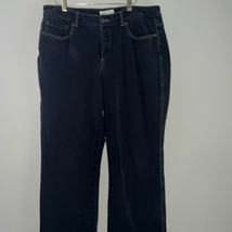 Coldwater Creek dark wash size 16 straight leg jeans - $13.72