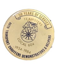 Vintage 1934 -1984 Teamsters Union 50th Anniversary Advertising Local 60... - $9.89