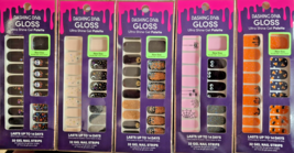 Dashing Diva Gloss Ultra Shine Gel Palette 32 Nail Strips HALLOWEEN - $12.19+