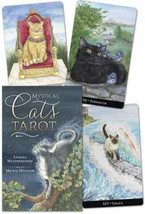 Mystic Cats Tarot (book And Deck) By Weatherstone &amp; Muller - £53.61 GBP