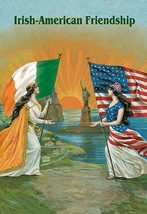 Irish American Friendship - Art Print - £17.57 GBP+