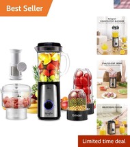 Multi-Functional Electric Food Chopper &amp; Blender - Ideal for Smoothies &amp;... - $65.99