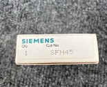 Siemens SFH45 Overload Relay Heater Element New - £13.29 GBP
