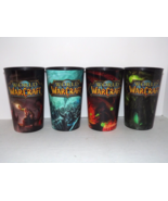 Complete Set of 4 World Of Warcraft AM/PM 32 Oz. Plastic Cups WOW Limite... - $24.74