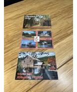 Vintage Lot of 3 Shenandoah Valley Virginia White&#39;s Mill Postcards KG JD - €8,54 EUR