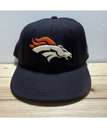 Vintage Denver Broncos Hat New Era Size 7 1/4  Blue NFL Hat 59Fifty wool... - €21,02 EUR