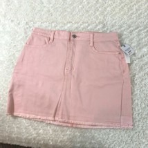 Arizona Jean New Sz 13 juniors Pink Skirt Rough Edge Hem Retail $39 - £11.17 GBP