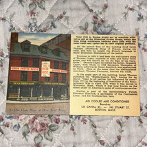 Massachusetts MA Boston Ye Olde Union Oyster House Postcard Old Vintage ... - $1.69