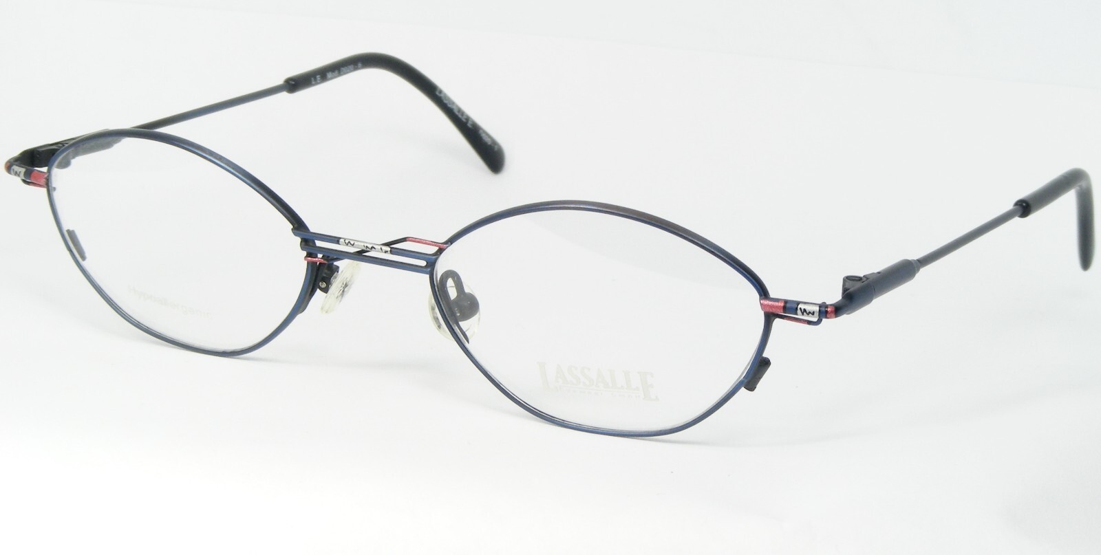 NOS LASSALLE H020-1 Occhiali Multicolore Struttura In Metallo 47-19-123m... - $76.30