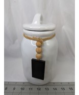 Pier 1 Imports White Canister Replacement Medium - $21.95