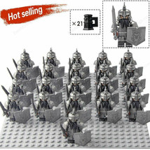 New 21Pcs Dwarves Warriors Dwarf Soldiers The Hobbit Lord Of The Rings M... - $75.98