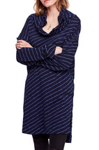 FREE PEOPLE Damen Kleid Muss Ich Haben Entspannt Marineblau Größe XS OB8... - £49.79 GBP