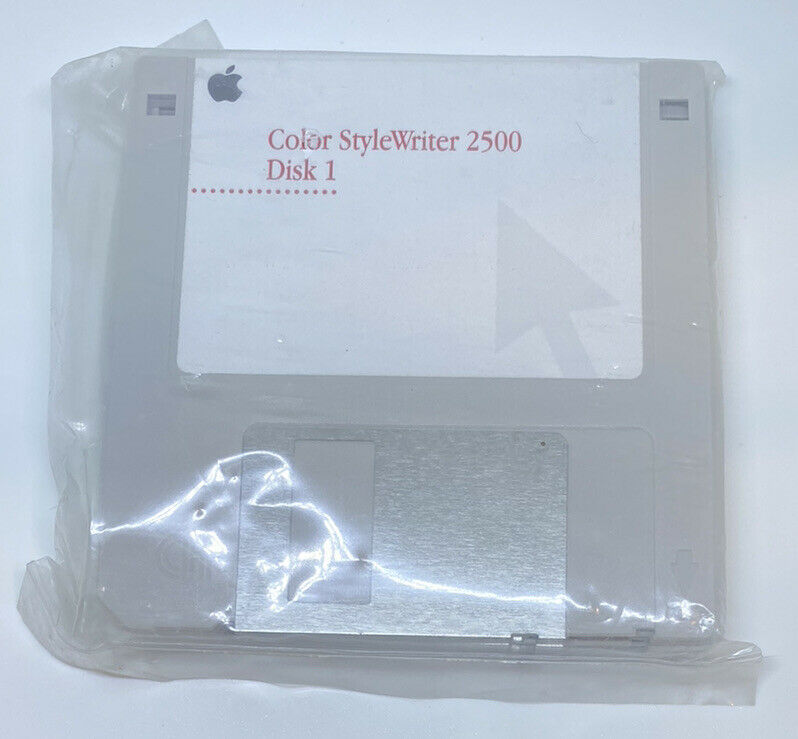 Primary image for Apple Macintosh Color StyleWriter 2500 3-Disk Setup 3.5 Floppy Disks NIP