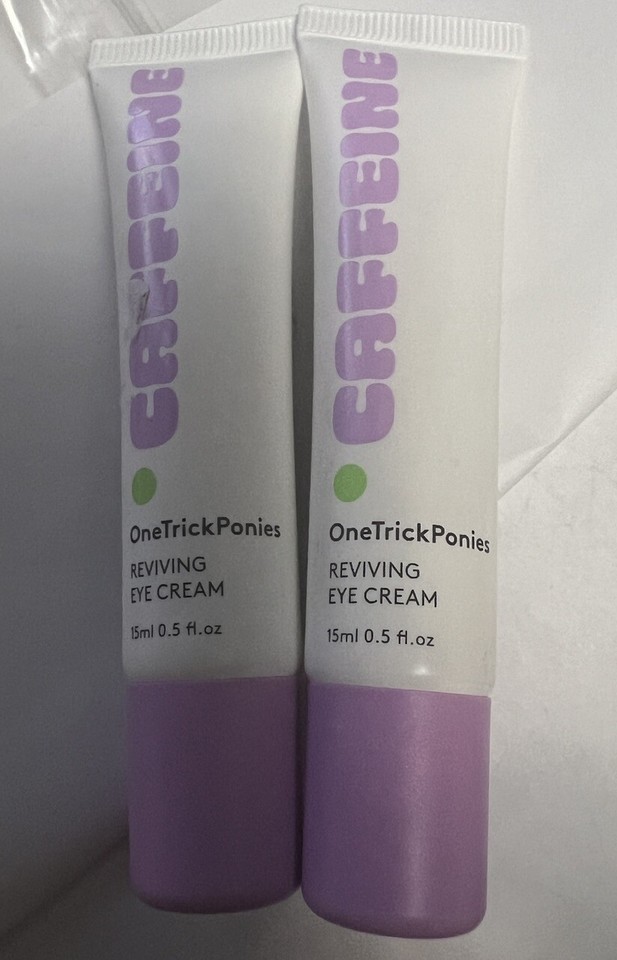 Caffeine Reviving Eye Cream Repair Eyeone trick ponies  travel size 0.5 oz 15 ml Item image 2