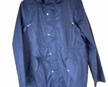 Avoogue Rain Jacket Womens Waterproof with Hood Light Blue L - $30.75