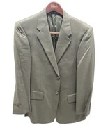 Roundtree &amp; Yorke Mens Brown Classic Fit Sport Coat Blazer Jacket 40R Gr... - £47.13 GBP