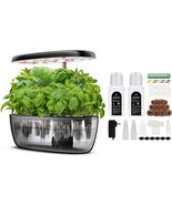 Indoor Garden Hydroponics Growing System: 12 Pods Plant Germination Kit ... - $165.26