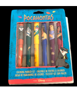 Vintage Pocahontas Coloring Marker Set New Disney Set 6 Disney Store Rar... - $68.37 CAD