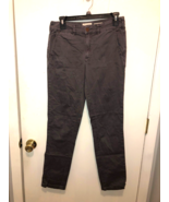 Chino by Anthropologie Relaxed Gray Pants SZ 26 Actual Waist is 28&quot; Inse... - $260.53 MXN