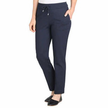 Dalia Ladies Pull-on Pants with Drawstring Size: XL, Color: Navy - £36.17 GBP