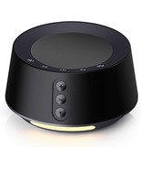 BGOVERSS White Noise Sleep Sound Machine w/ Night Light, Timers - Black ... - $156.23 MXN