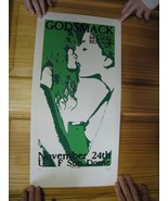 Godsmack Poster November 24th Cleveland Signed Numbered - $1,703.37 MXN