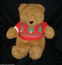 VINTAGE 1988 MATTEL EMOTIONS BROWN TEDDY BEAR STUFFED ANIMAL PLUSH TOY S... - £26.05 GBP