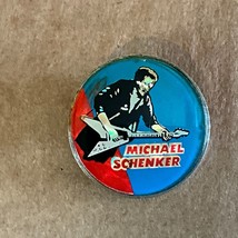 Michael Schenker RARE ORIG 80&#39;s Pin Badge Button VTG for hat/jacket/shir... - $185.30 MXN
