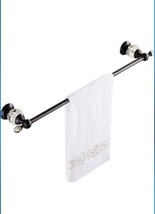 Nokozan Luxury Crystal Series Bathroom Double Towel Bar Wall Mounted, 60CM(23.62 - £39.56 GBP