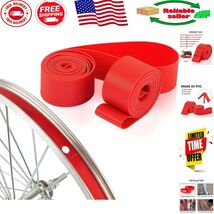 Bicycle Rim Liner - Durable PVC Tire Protection for 16-29&quot; Wheels - $12.22