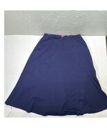Ruby Ribbon Womens Sapphire Blue Lined Flounce Skirt Intomi #1469 Size S... - $29.95