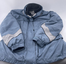 Vintage Columbia Blue Snowcap Bugaboo 3-In-One Ski Coat Jacket Fleece Wo... - £46.27 GBP