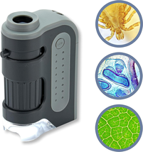 Carson Microbrite plus 60X-120X LED Lighted Pocket Microscope (MM-300) - £24.84 GBP