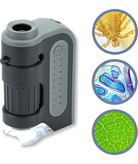 Carson Microbrite plus 60X-120X LED Lighted Pocket Microscope (MM-300) - £24.38 GBP