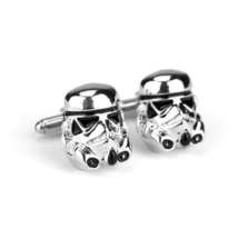 Galactic Empire Stormtrooper Mask Swank Cufflinks - £14.87 GBP