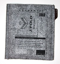 J. FOLD Dust Bag for Wallet GREY Logo - FREE SHIPPING - $64.32